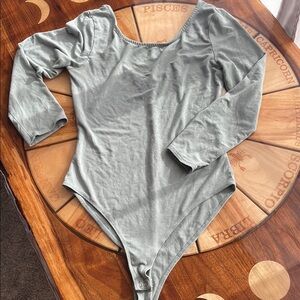 Sage Green Bodysuit